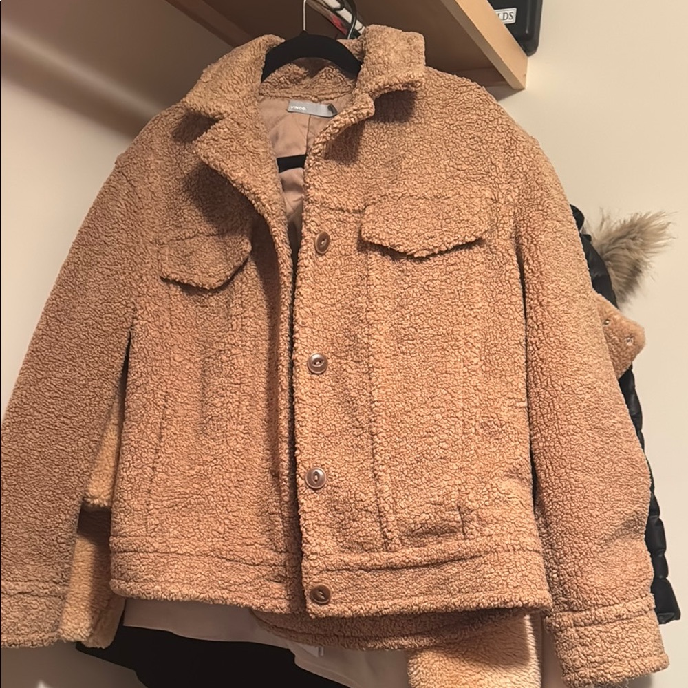 Vince Tan Sherpa Jacket